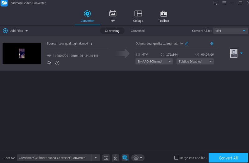 MTV konvertieren Vidmore