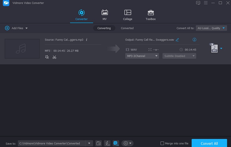 WAV konvertieren Vidmore