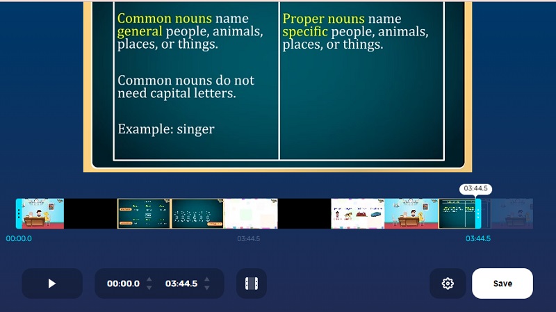 Wie man Video in 123 Apps trimmt