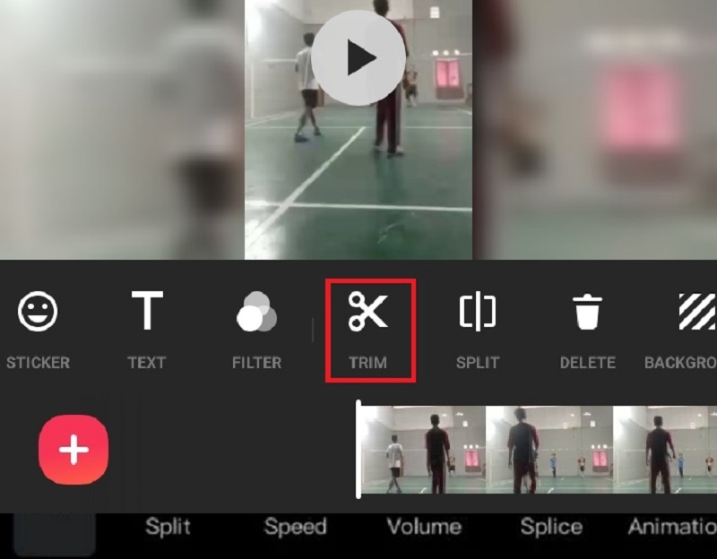 Wie man Video auf Android mit InShot trimmt