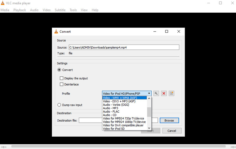 Medienplayer-Oberfläche