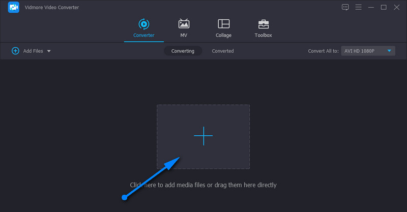 Vidmore MP4-Datei hinzufügen