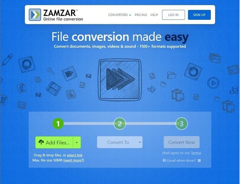 ZamZar MP3 in AMR