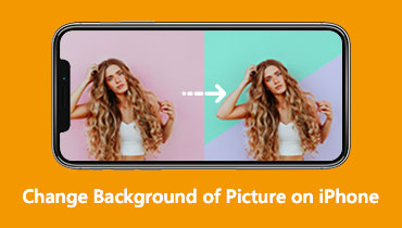 Hintergrund eines Bildes auf dem iPhone ändern