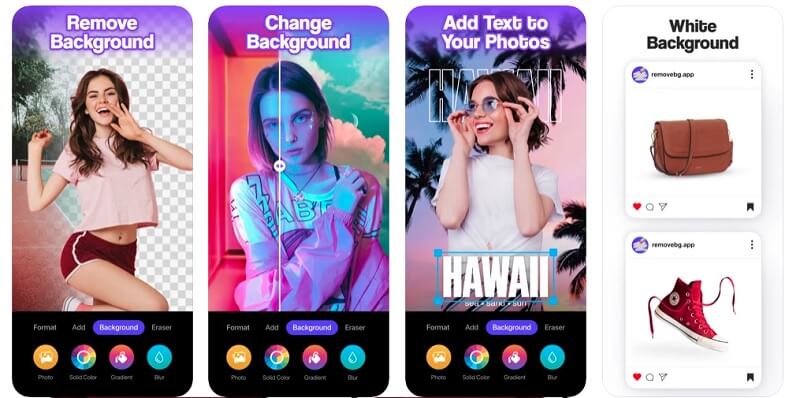 Hintergrund ändern RemoveBG Android