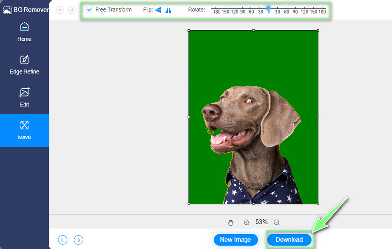 Motiv bearbeiten und speichern