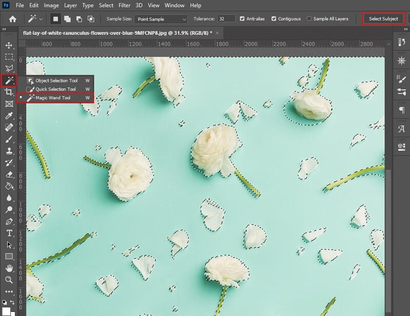 Füllfarbe Photoshop
