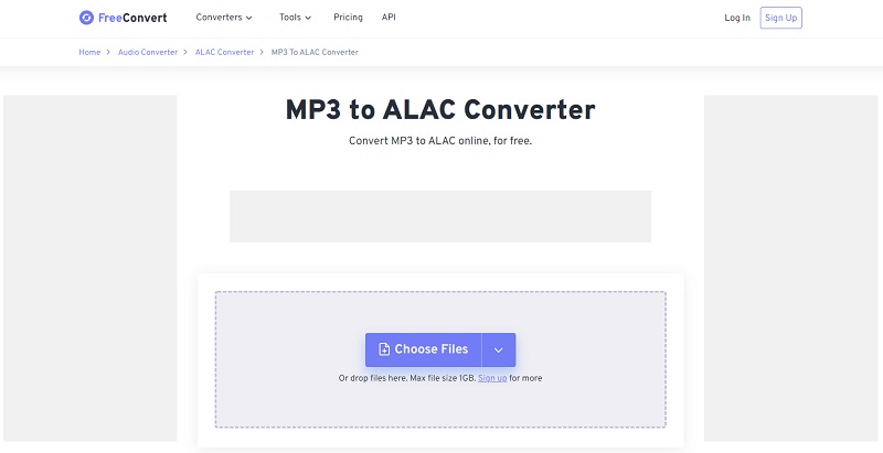 FreeConvert MP3 zu ALAC