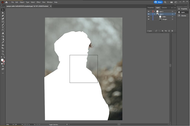 Zeichenstift-Werkzeug in Illustrator