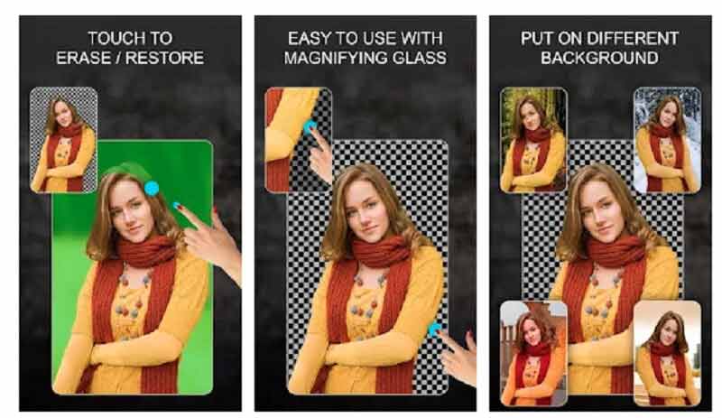 Fotohintergrund-Editor Einfacher Hintergrundwechsler