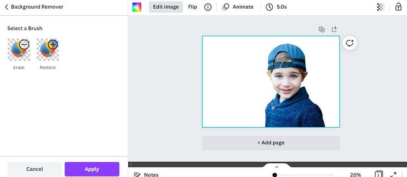 Fotoeditor Canva