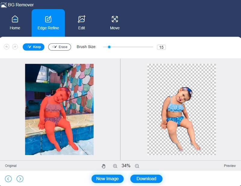 Vidmore Background Remover Online Vorschau