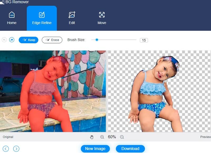 Background Remover in der Vorschau anzeigen
