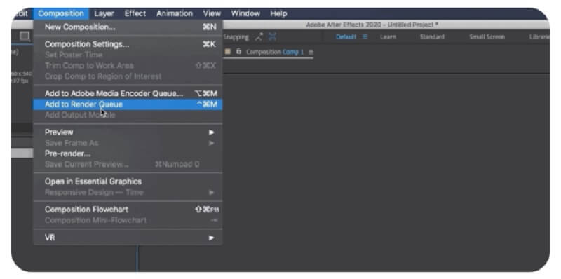 PNG-Hintergrund entfernen After Effects