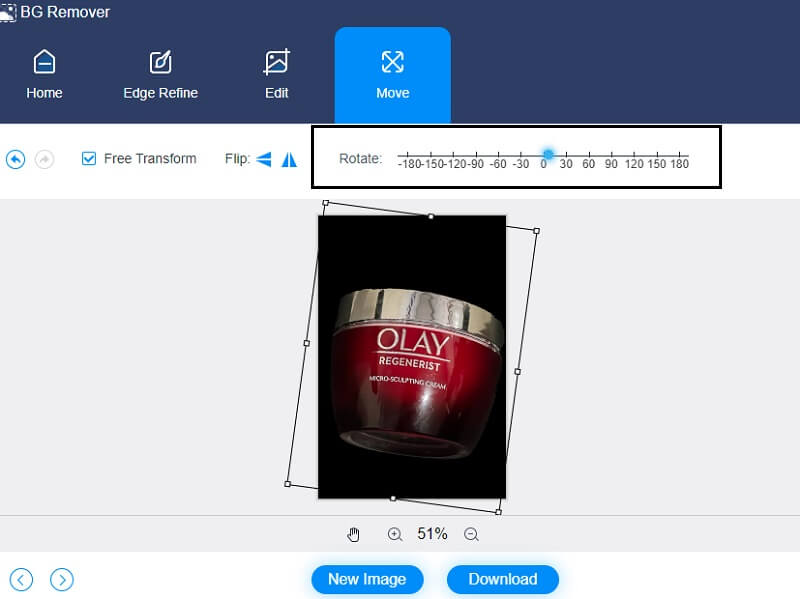 Hintergrund drehen Background Remover