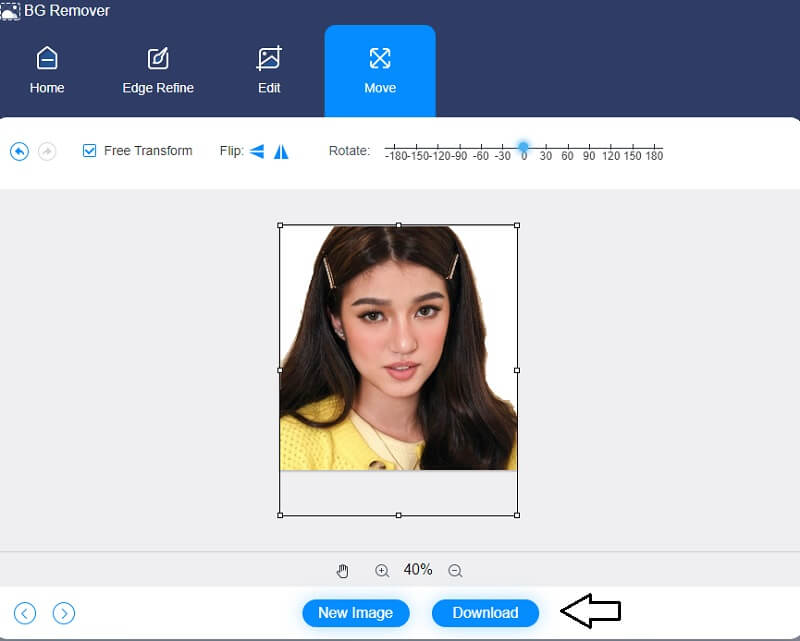 Gespeicherter VM Background Remover