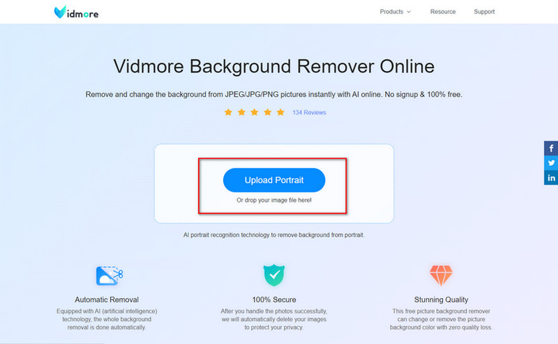 Bild hochladen Vidmore Bro