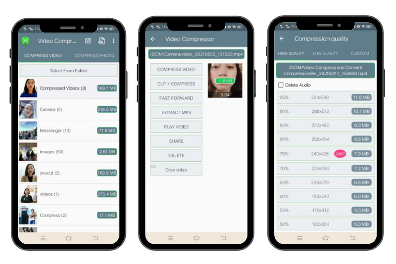 Video-Komprimierungsanwendung