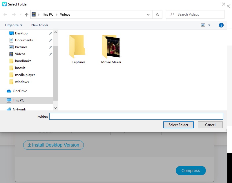 Video mit Vidmore Online komprimieren