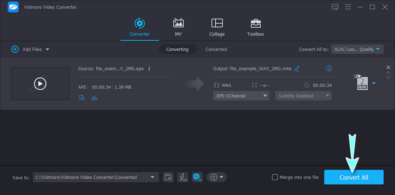 APE in ALAC konvertieren