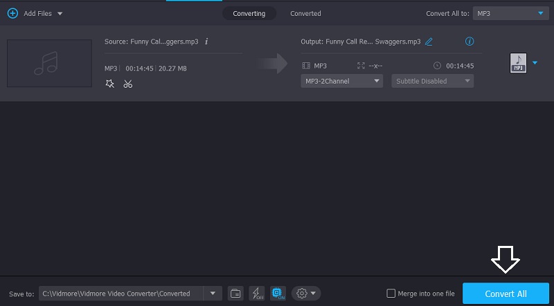 MPA in MP3 konvertieren Vidmore