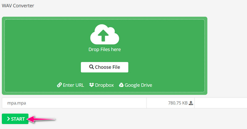 Konvertierung starten VM