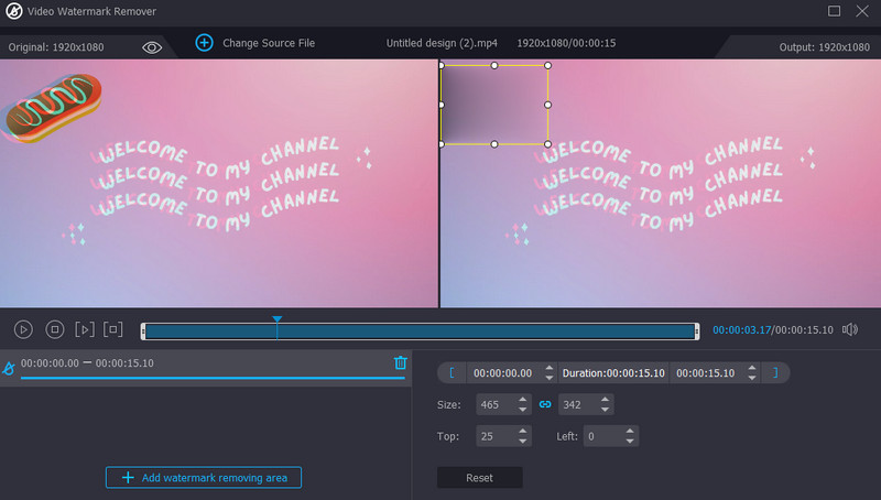 Wasserzeichen-verwischen-Funktion