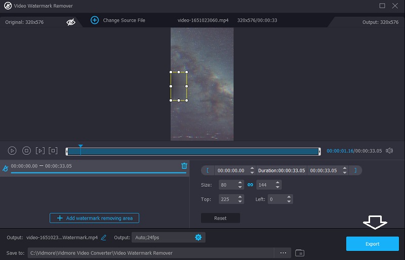 Wasserzeichen entfernen Vidmore