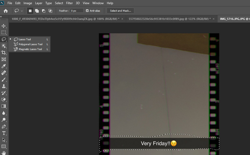 Snap-Text hervorheben