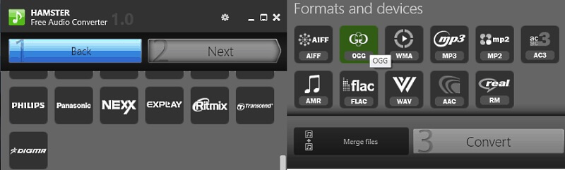 OGG-Konverter Hamster Audio Converter