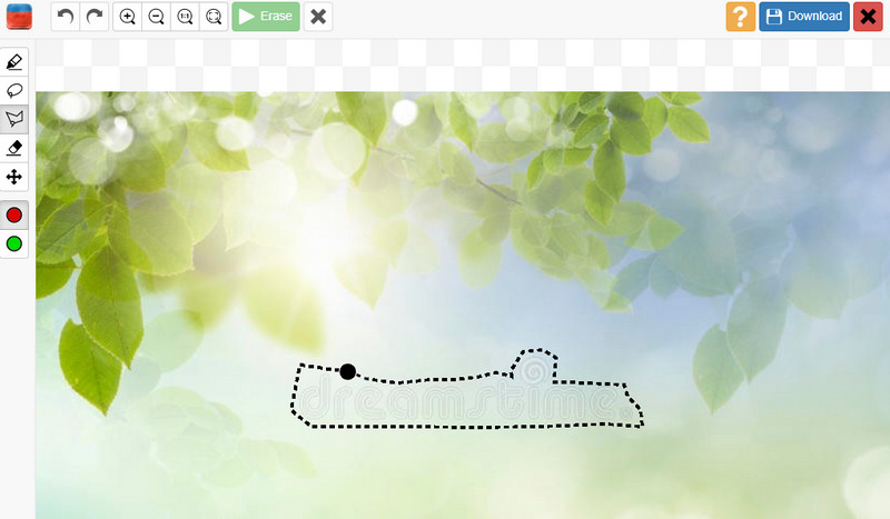 Dreamstime-Wasserzeichen entfernen