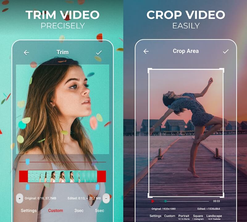 Logo entfernen Cropandtrim