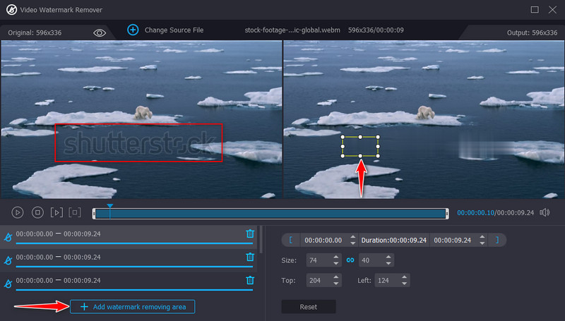 Video-Wasserzeichen entfernen