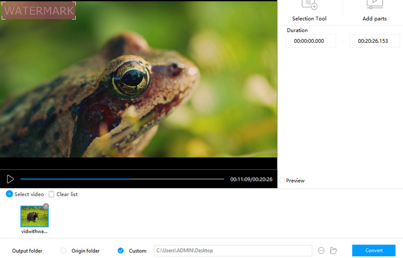 Wasserzeichen mit Apowersoft entfernen