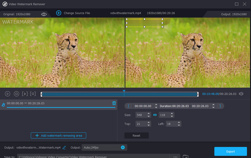 Vidmore Video Converter Oberfläche