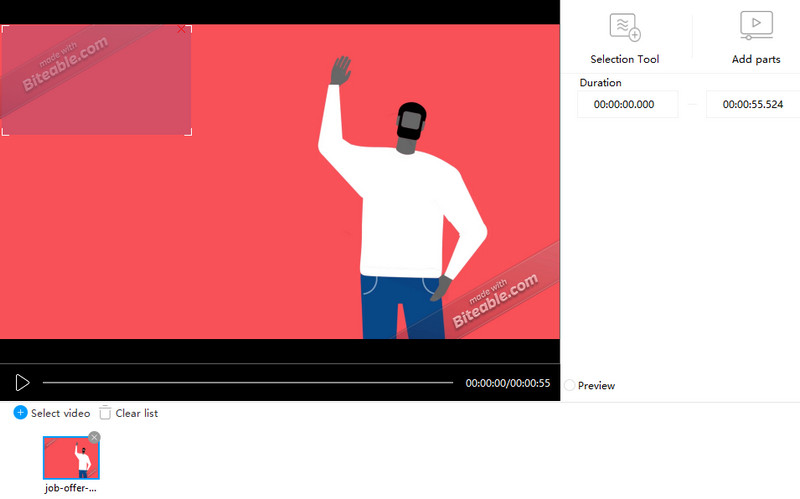 Watermark Remover von Apowersoft