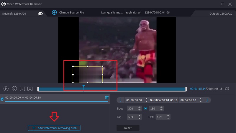 Wasserzeichen mit Vidmore abdecken