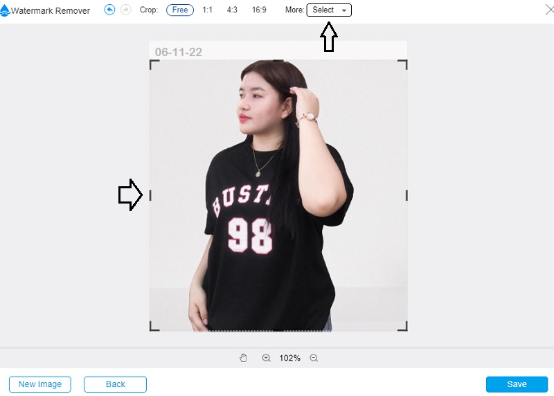 Bild zuschneiden Vidmore