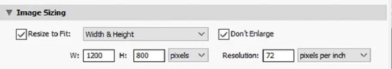 Bild in Lightroom vergrößern