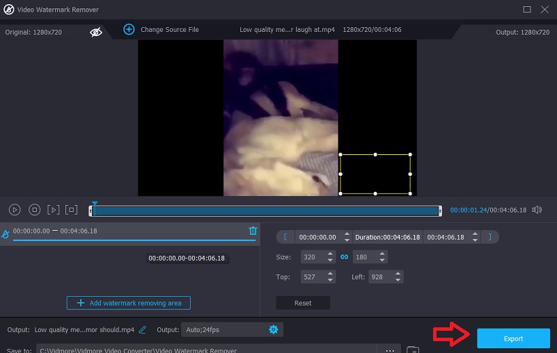Video exportieren Vidmore