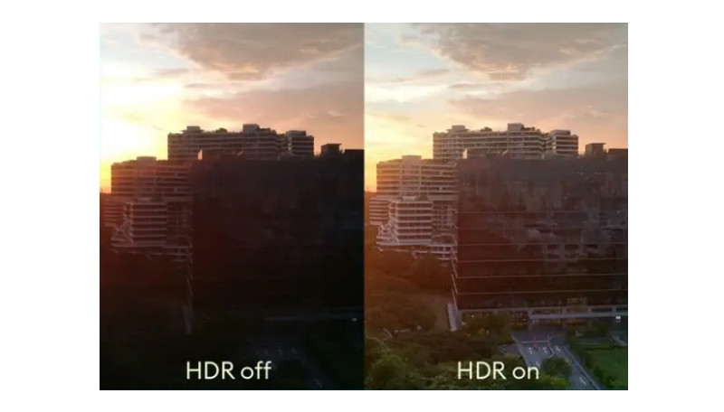 HDR‑Kameraeinstellung