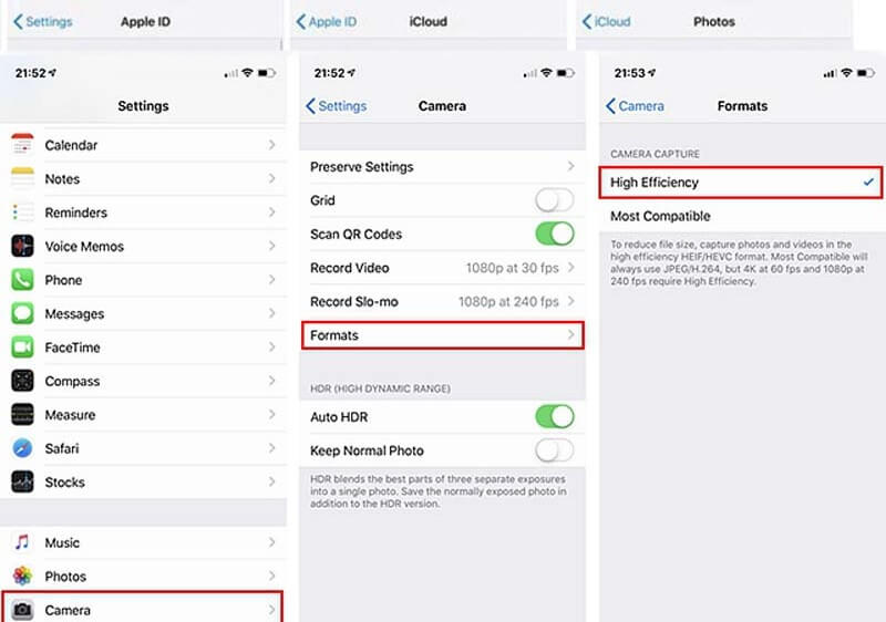 Hohe Effizienz iPhone