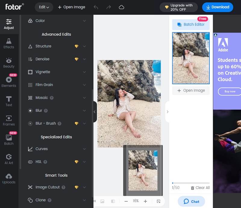 Bildauflösungs-Verbesserer Fotor