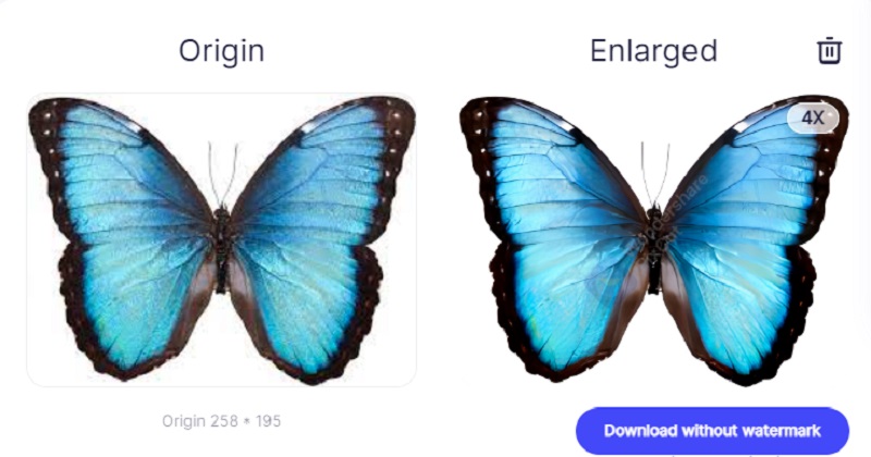 Auflösung online erhöhen PixCut