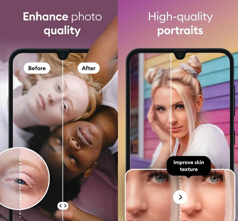 Auflösung erhöhen Remini