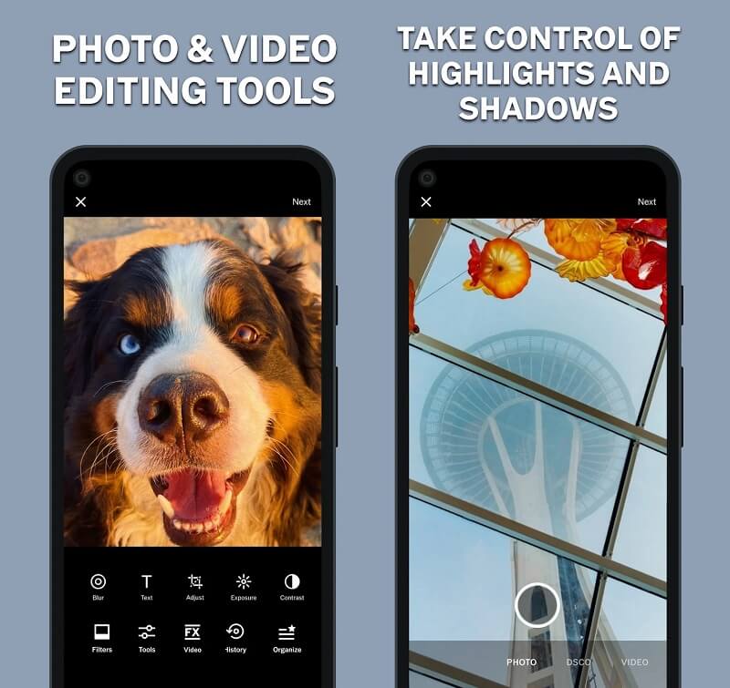 Auflösung erhöhen VSCO