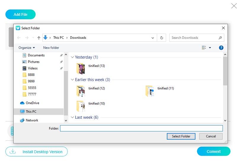 M4A‑zu‑MOV‑Konverter Online Vidmore