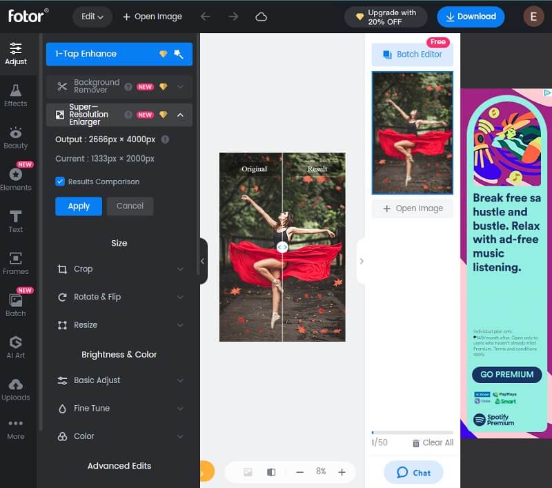 Pixel‑Enhancer Fotor