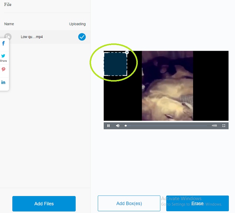 Animoto‑Wasserzeichen mit Apowersoft entfernen