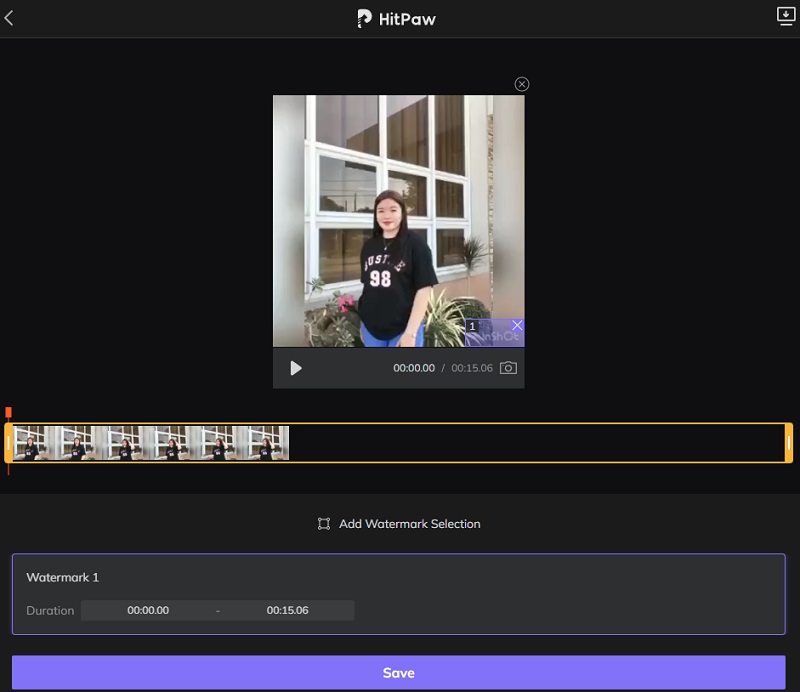 Wasserzeichen entfernen HitPaw